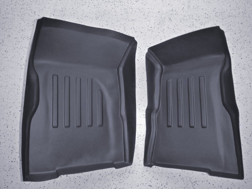 1992 - 2004 H1 Hummer Front and RearFloor Mats/Liners 4-HH44